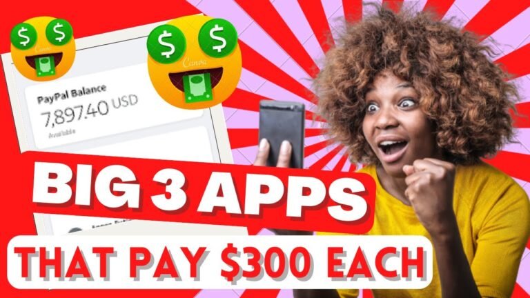 Make Money Fast With These Big 3 Apps Now (How to Earn Money Online 2022)