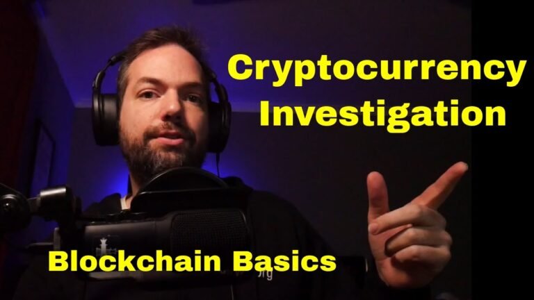 Cryptocurrency Investigation – Blockchain basics