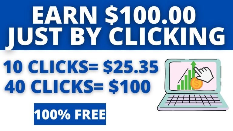 Earn 0-,000 Per Click (Make Money Online 2022)  TRY THIS TODAY!!