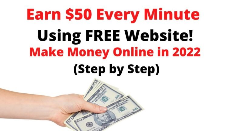 How To Make Money Online in 2022 (Step by Step). *NEW METHOD!*