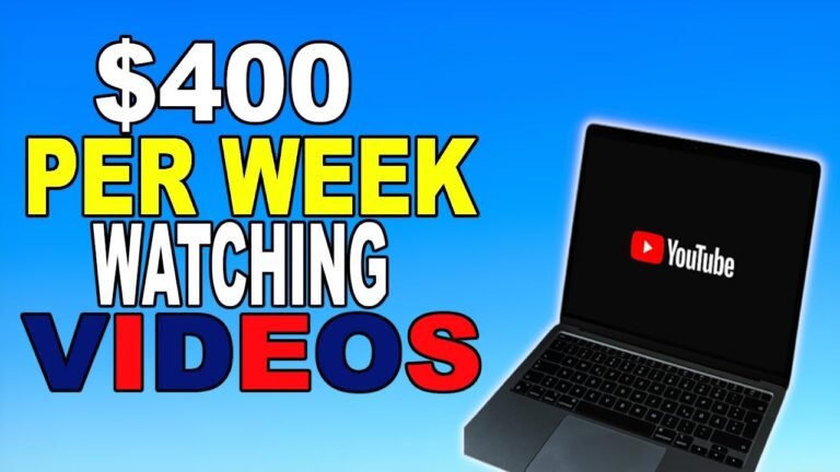 0 Per Week Watching Videos! WORLDWIDE- Making Money Online