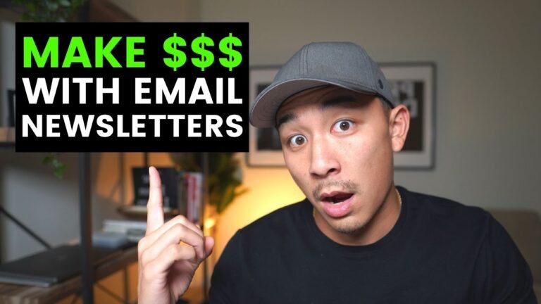 The FASTEST Way To Make Money Online With An Email Marketing Newsletter