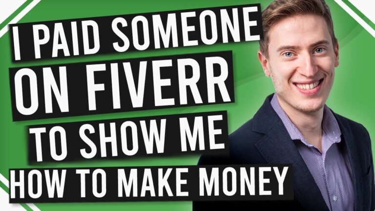 I Paid Someone On Fiverr to Show Me How to Make Money Online And This Happened…