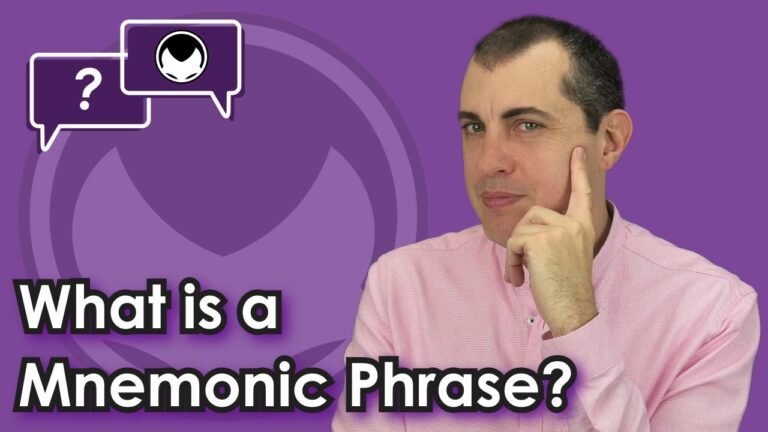 Cryptocurrency Explained: What is a Mnemonic phrase? [Understanding Bitcoin Ethereum Crypto Keys]