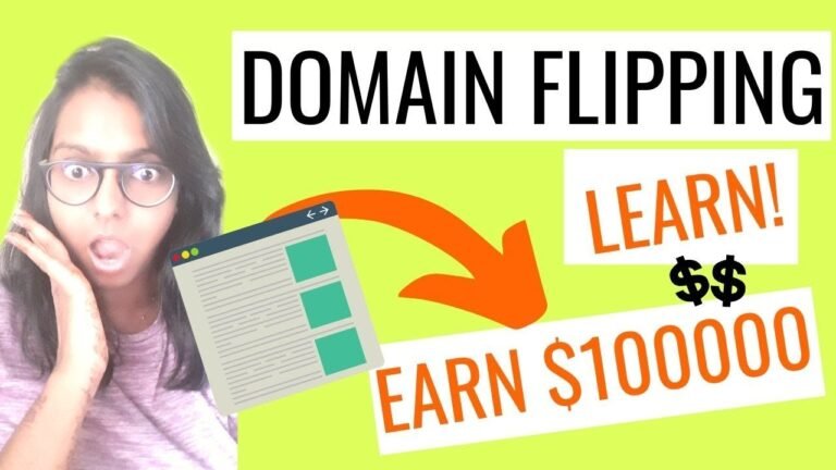 How to make MONEY FLIPPING DOMAIN NAMES |  make money online flipping domain | 00 a week or 0k