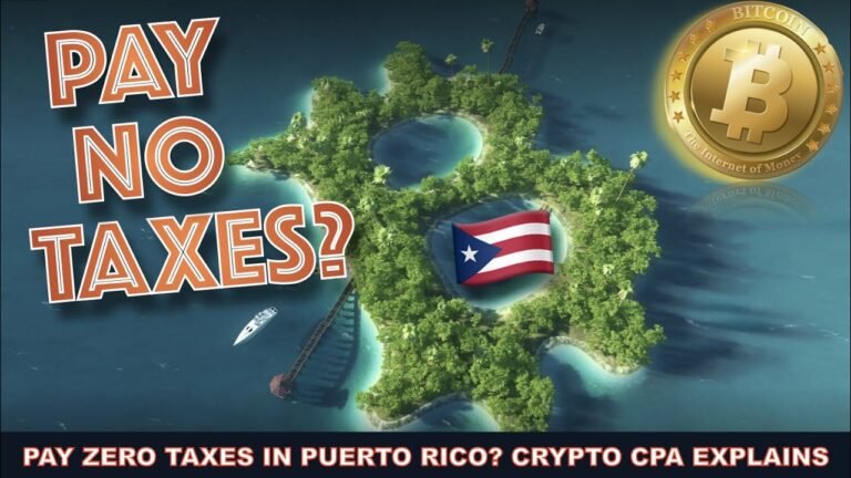 HOW TO PAY ZERO IN BITCOIN & CRYPTOCURRENCY TAXES BY MOVING TO PUERTO RICO. CRYPTO CPA EXPLAINS