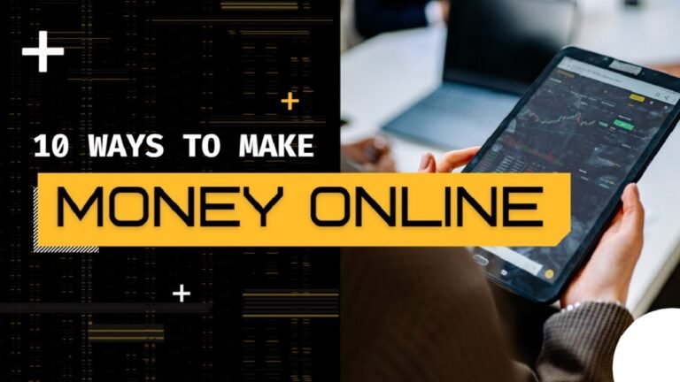 How to Make Money Online – Top 10 Quick Ways