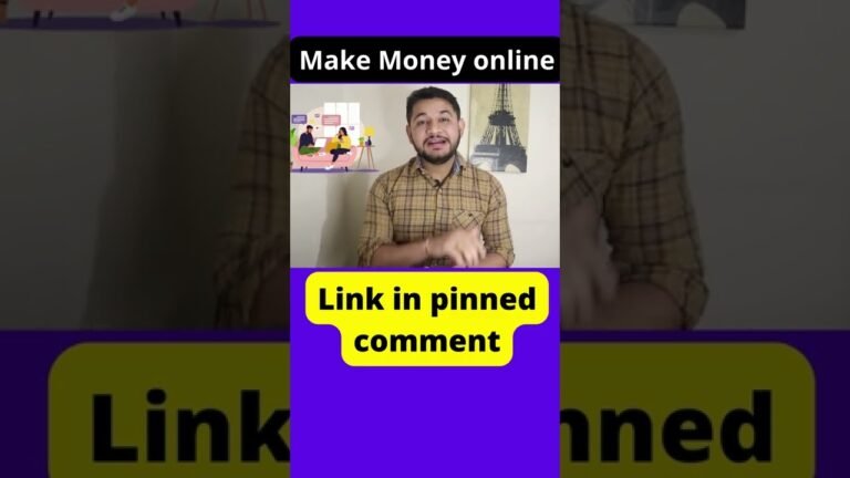 Make Money Online #shorts #ytshorts #youtubeshorts