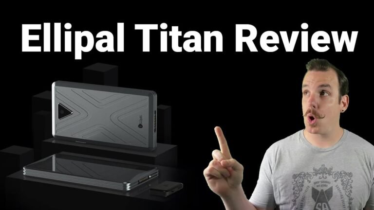 Ellipal Titan Hardware Wallet Cold Storage Review (cryptocurrency)