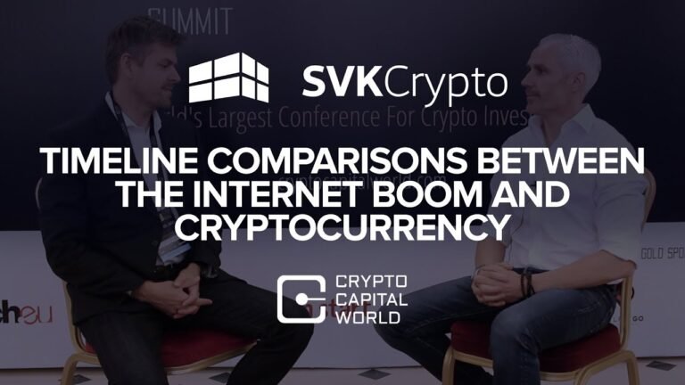 Timeline comparisons between the internet boom and cryptocurrency?